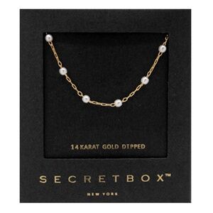Pearl Station Chain Necklace